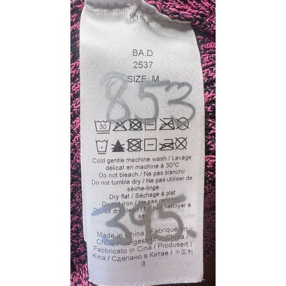 GANNI Puff-Sleeved Mini Dress in Carmine Rose NWT Size Medium - Picture 14 of 16